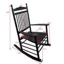 Balcony Porch Adult Rocking Chair - Wood by Unique Piece Furniture