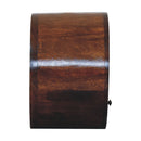 Floating Circle Bedside Table - Chestnut by Unique Piece Furniture