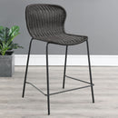 Mckinley - Counter Chair (Set of 2) Seat - Brown by HouseOfZazla