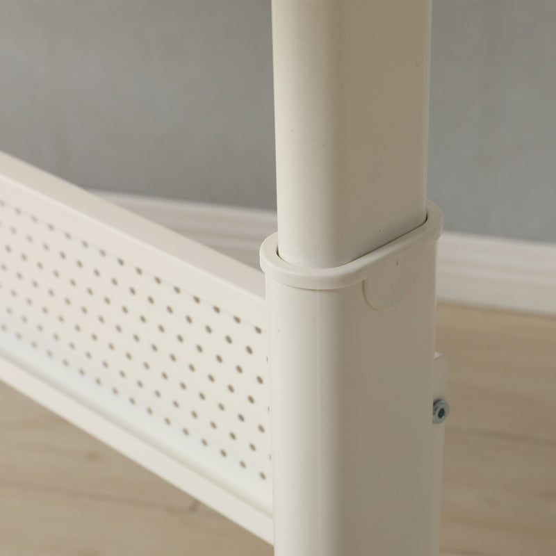 (White Tabletop) 48 x 24 InchesStanding Desk with Metal Drawer, Adjustable Height Stand up Desk, Sit Stand Home Office Desk, Ergonomic Workstation