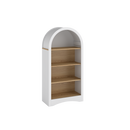 47" Freestanding Display Rack with Woodgrain Shelves by HouseOfZazla