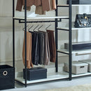 Fiona - Freestanding Walk-In Closet System - White - Wood