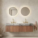 MURI 60" Bathroom Vanity & Sink, Floating Plywood Storage Cabinet