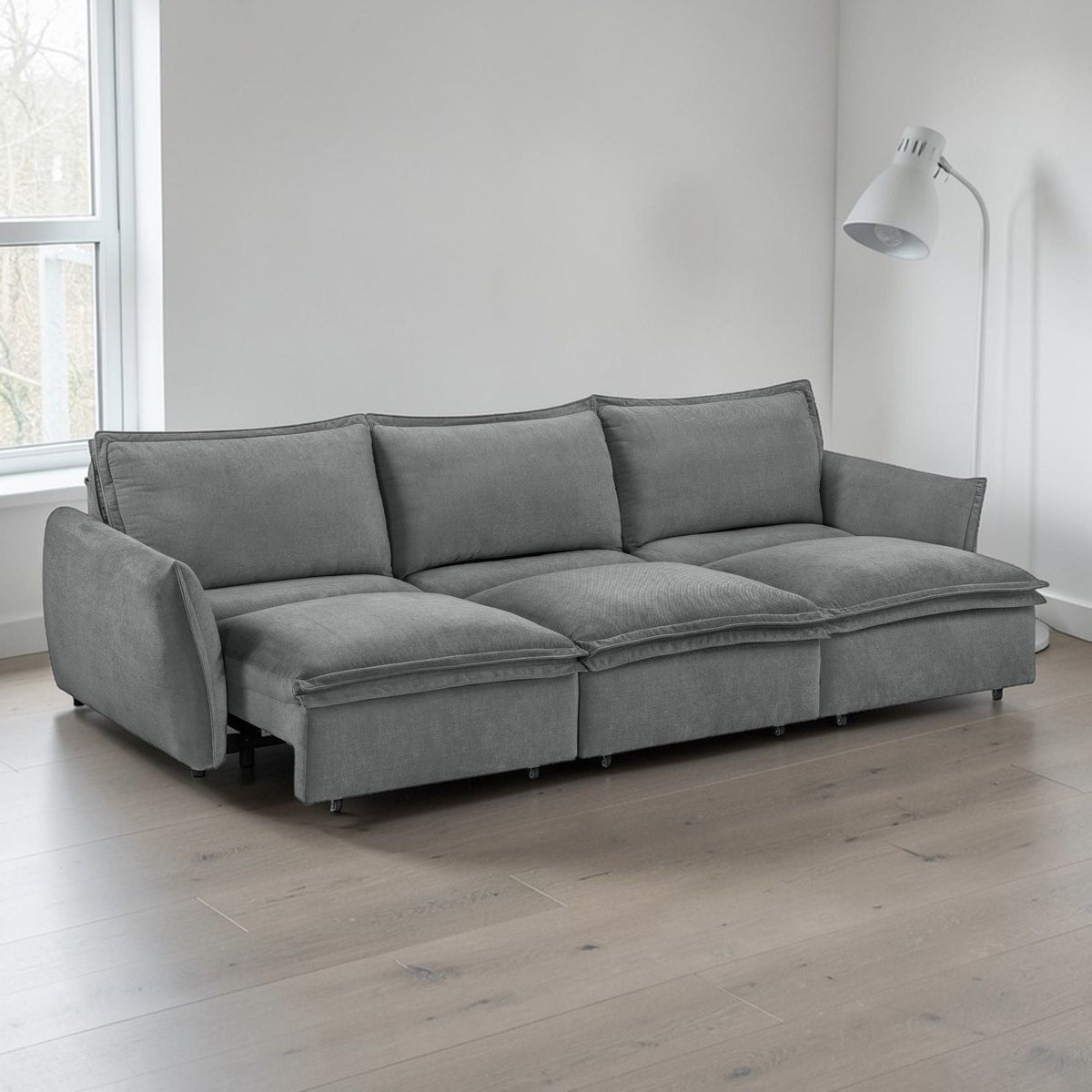 Eaden - Power Sofa With Sleeper - Gray, photo 2 of 4
