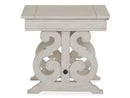 Bronwyn - Rectangular End Table - Alabaster