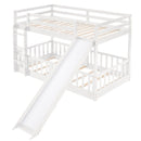 Functional Bunk Bed & Convertible Ladder And Slide by Unique Piece Furniture