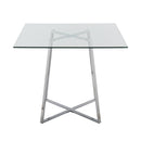 Cosmo - Contemporary Square Dining Table Legs by HouseOfZazla