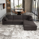 Cecilia - Modular Corner Sectional Modern Sofa by Unique Piece Furniture