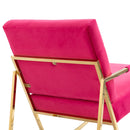 Accent Chair, leisure rocking chair with Stainless steel feet