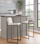Fuji - Contemporary High Back Barstool Elegant Design