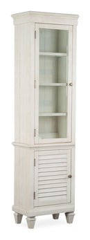 Newport - Entertainment Wall - Alabaster