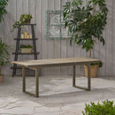 Outdoor Expandable Acacia Wood Dining Table With U-Shaped Leg by HouseOfZazla