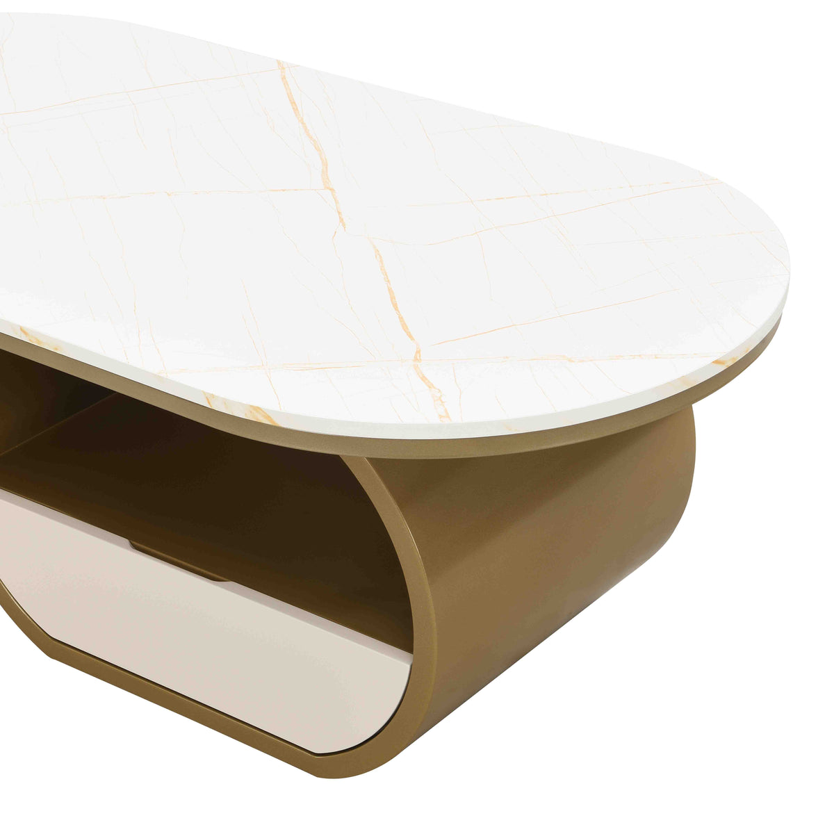 Luxury Modern Oval Coffee Table, photo 8 of 8