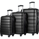 3 Piece Luggage Set Hardside Spinner Suitcase with TSA Lock 20" 24' 28" Available