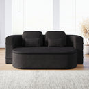 2 In 1 Foldable Sofa Bed With Multi Functional Blanket, Floor Lounge Sofa by HouseOfZazla
