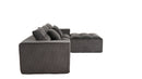 101" L-Shaped Modular Compression Sofa