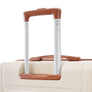 2 Piece Luggage Set With Bags Expanable Spinner Wheels ABS Lightweight Suitcase With Tsa Lock 20" / 24" by HouseOfZazla