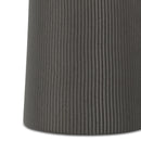 Hughes - Cast Aluminum Side Table - Black by HouseOfZazla
