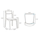 Moderno - Dining Chair (Set of 2) - Black by HouseOfZazla