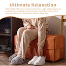 Modern Ottoman Foot Rest With Woven Design by Unique Piece Furniture