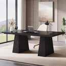Executive Desk, Workstation With Double Pedestal For Home Office by HouseOfZazla