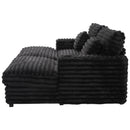 Oversized Double Chaise Lounge Sofa Bed With USB Ports And Cup Holders