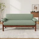 Loveseat Sofa 2 Seater Couch with Armrest Pillows by HouseOfZazla