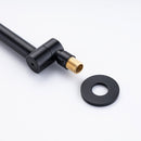 3 Hole Wall Mount Widespread Bathroom Waterfall Bathtub Faucet Mixer Taps with Hand Shower