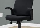 Office Chair, Adjustable Height, Swivel, Armrests, Contemporary & Modern by HouseOfZazla
