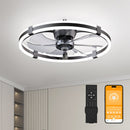 23.6'' LED Ceiling Fan Light with Remote and DC Motor by HouseOfZazla
