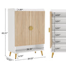 Shoe Cabinet With Doors, 7 Tier Storage Organizer