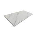 Snow Mountain Ol Textured Marble Tiles For Wall Decoration - White / Natural by HouseOfZazla