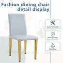 Modern Dining Chairs With Metal Legs by HouseOfZazla