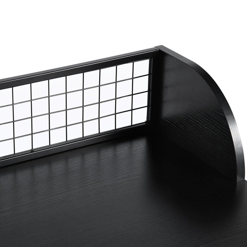 39.4"" L Rectangular Computer Desk, Writing Desk - full black