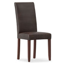 Acadian - Upholstered Parson Dining Chair (Set of 2) by HouseOfZazla