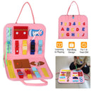 Kids Busy Board Sensory Activity Board Preschool Learning Toys Montessori Educational Gift for 1-6 Years Old Baby Toddler Girls Boys