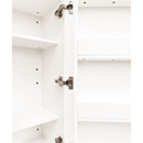 White Corner Kitchen Pantry Cabinet