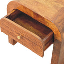 Mini Darcy - Nightstand With Curved Edges by HouseOfZazla