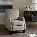 Hoffman - Push Back Recliner - Beige Multi by HouseOfZazla