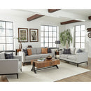 Montauk - Upholstered Sofa With Reversible Cushions - Light Gray by HouseOfZazla