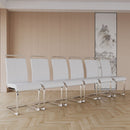 Modern Dining Chairs With Padded Seat, High Back by HouseOfZazla
