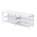 Platform Bed With 2 Tier Storage Shelves, Storage Cabinet by HouseOfZazla