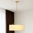 3 Light Drum Pendant Light by HouseOfZazla