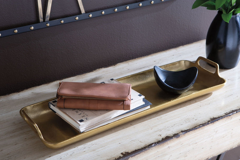 Posy - Tray - Gold Finish, photo 3 of 4