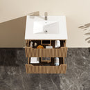 Wall Mounted Bathroom Vanity & Sink by HouseOfZazla