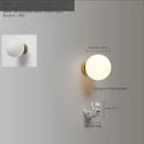 GobekUsa Astronaut Moon Wall Lamp: Creative 3D Printing Light for Kids' Bedroom.