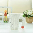 GobekUsa 3D Cactus Style Ceramic Mug with Special Handle - Tea, Coffee, Milk Cup