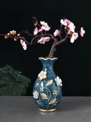 GobekUsa 3D Ceramic Vase for Dried Flowers Display