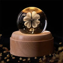 GobekUsa Crystal Ball Night Light USB Music Box Universe Globe 3D Lamp
