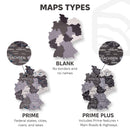 3D Germany Wooden Map Nordik